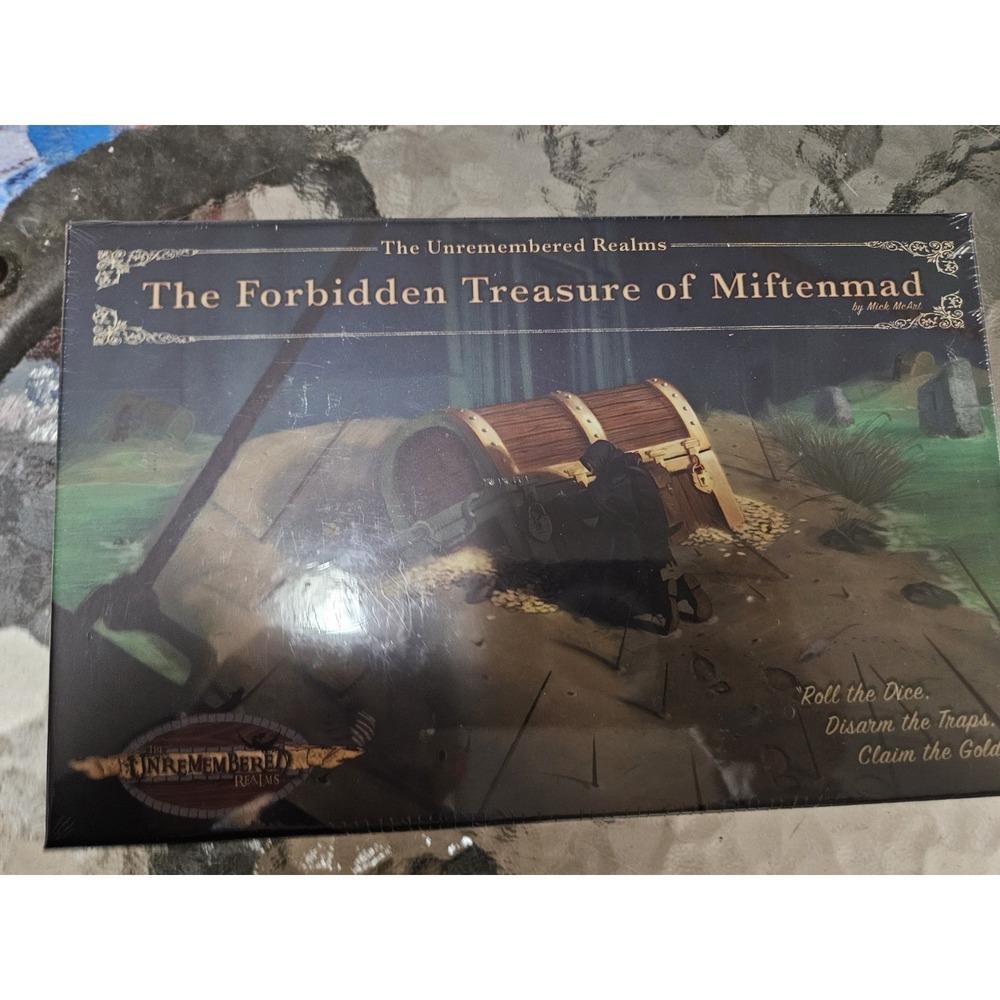 Unremembered Realms Forbidden Treasure of Miftenmad Dice Game New Sealed 2019